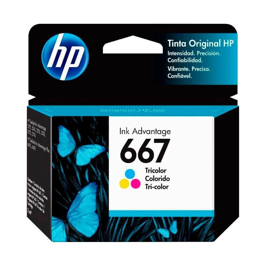 Cartucho Hp 667 Color (3YM78AL) 2375 / 2775