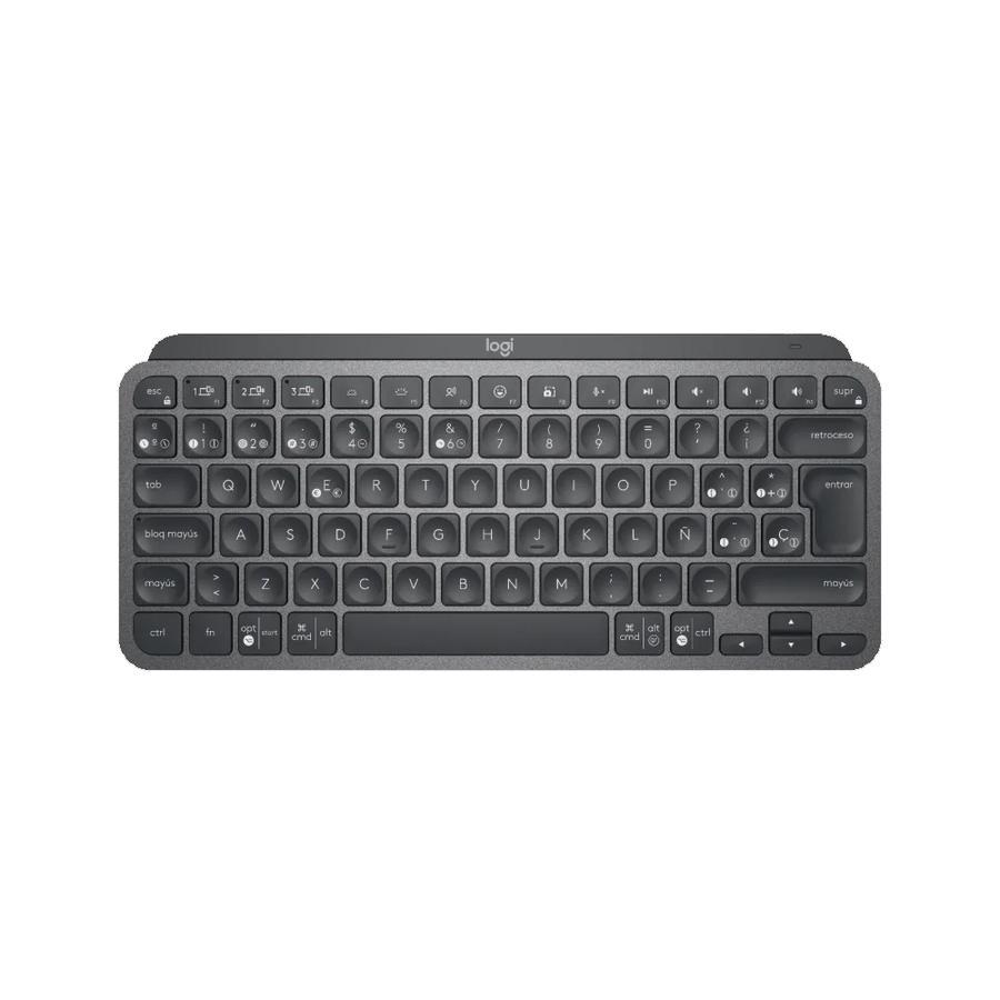 Teclado Logitech Wireless MX Keys Mini Black Retroiluminado
