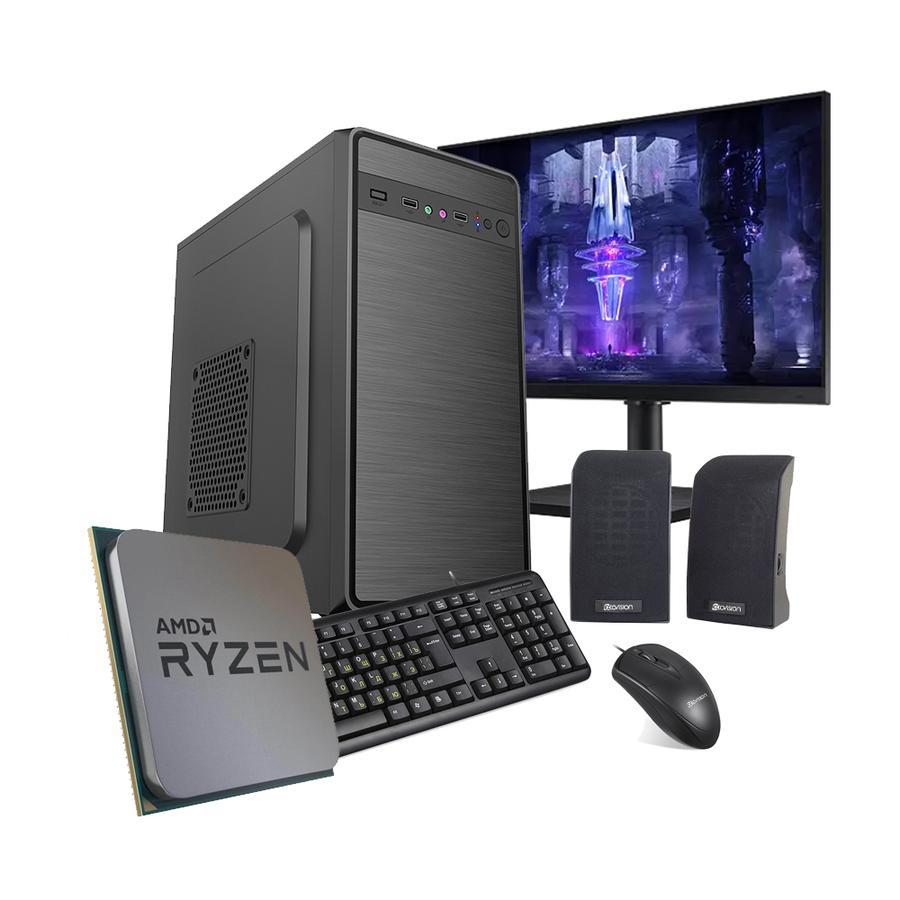 Pc Ecovision Amd Ryzen 3 3200G + 8Gb + 240Gb + Monitor 19