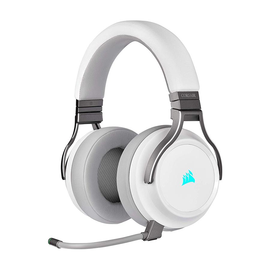 Auricular Corsair Gaming Virtuoso RGB Wireless blanco