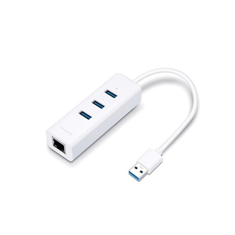 Adaptador de Red USB 3.0 Ethernet Gigabit UE330 + Minihub