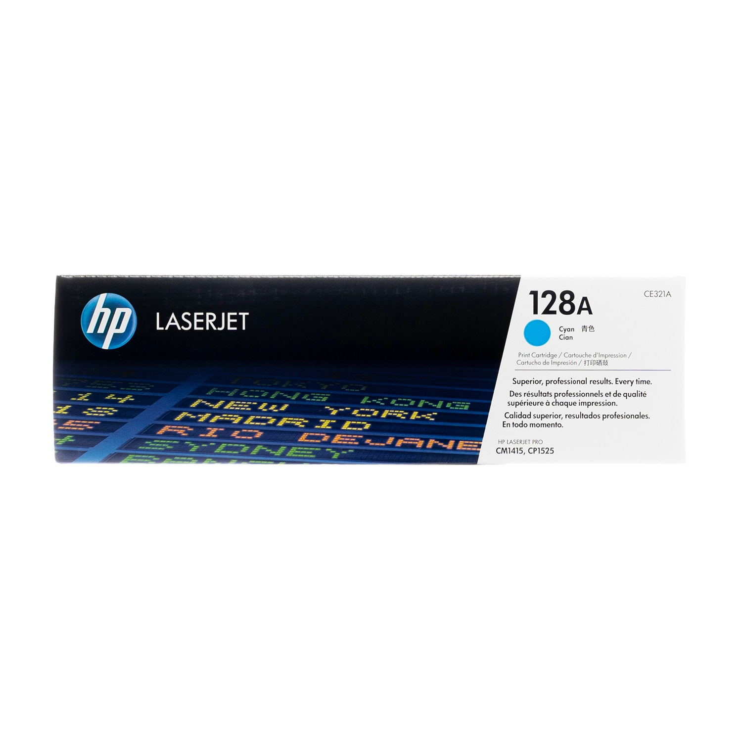 Tóner HP 128A Cian