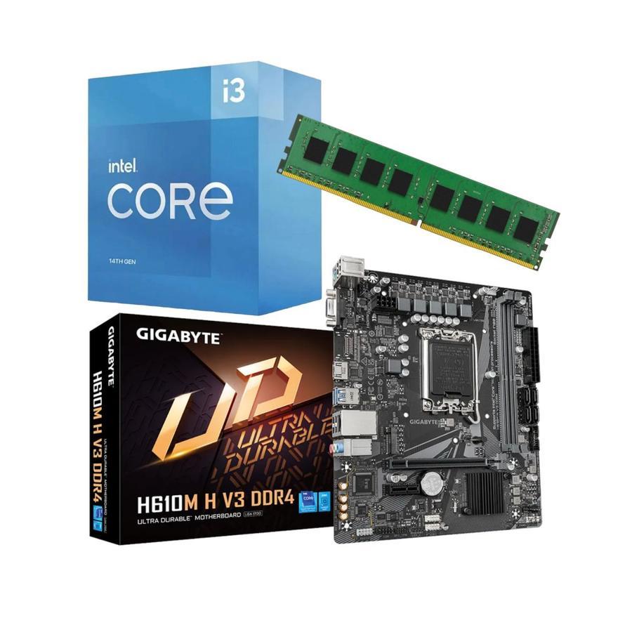 Combo Actualización Pc Intel I3 14100F 8 Gb Ram