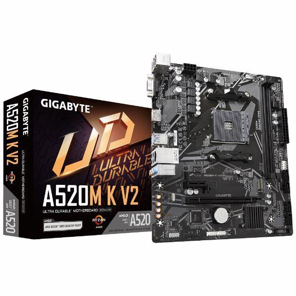 Mother Gigabyte A520M K V2 1.1 Socket AM4