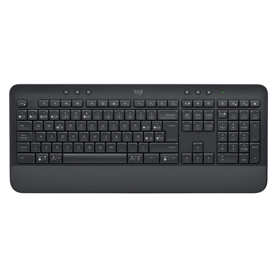 Teclado Confortable Bluetooth/Bolt Logitech Signature K650 Negro