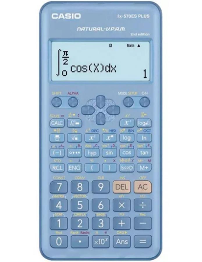 Calculadoras científicas estándar fx-570ES PLUS-2 Azul