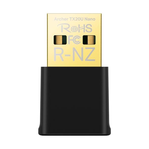 Adaptador inalámbrico USB TP-Link Archer TX20u Nano Ax1800