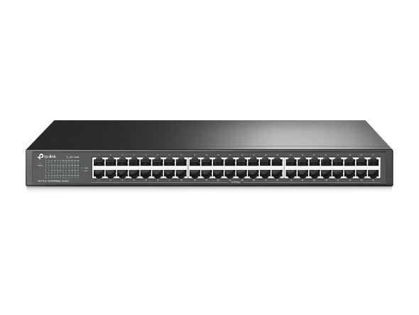 Switch TP-Link Gigabit de 48 puertos 10/100/1000Mbps - Rackeable