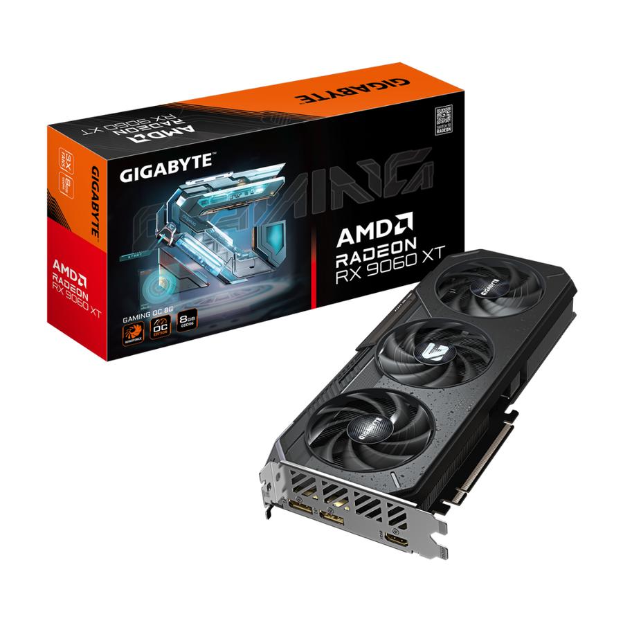 Placa De Video Gigabyte Radeon Rx 9060 Xt Gaming Oc 8G Gddr6