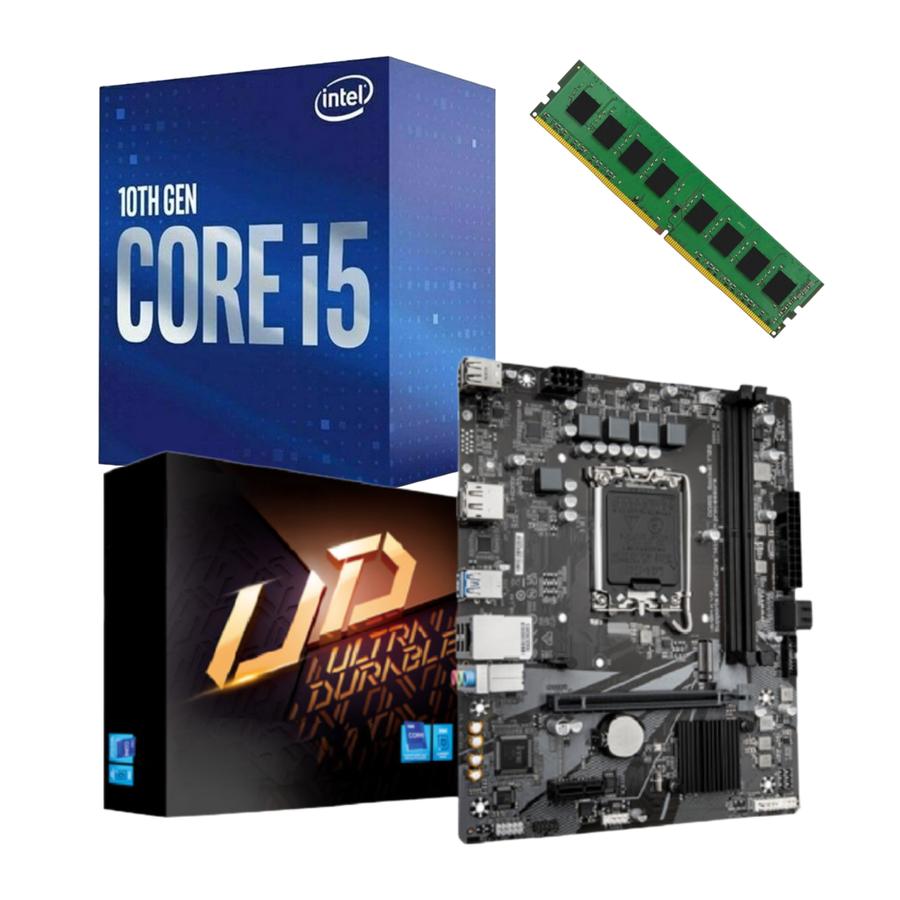Combo Ecovision Intel I5 10400T + Mother + 16Gb
