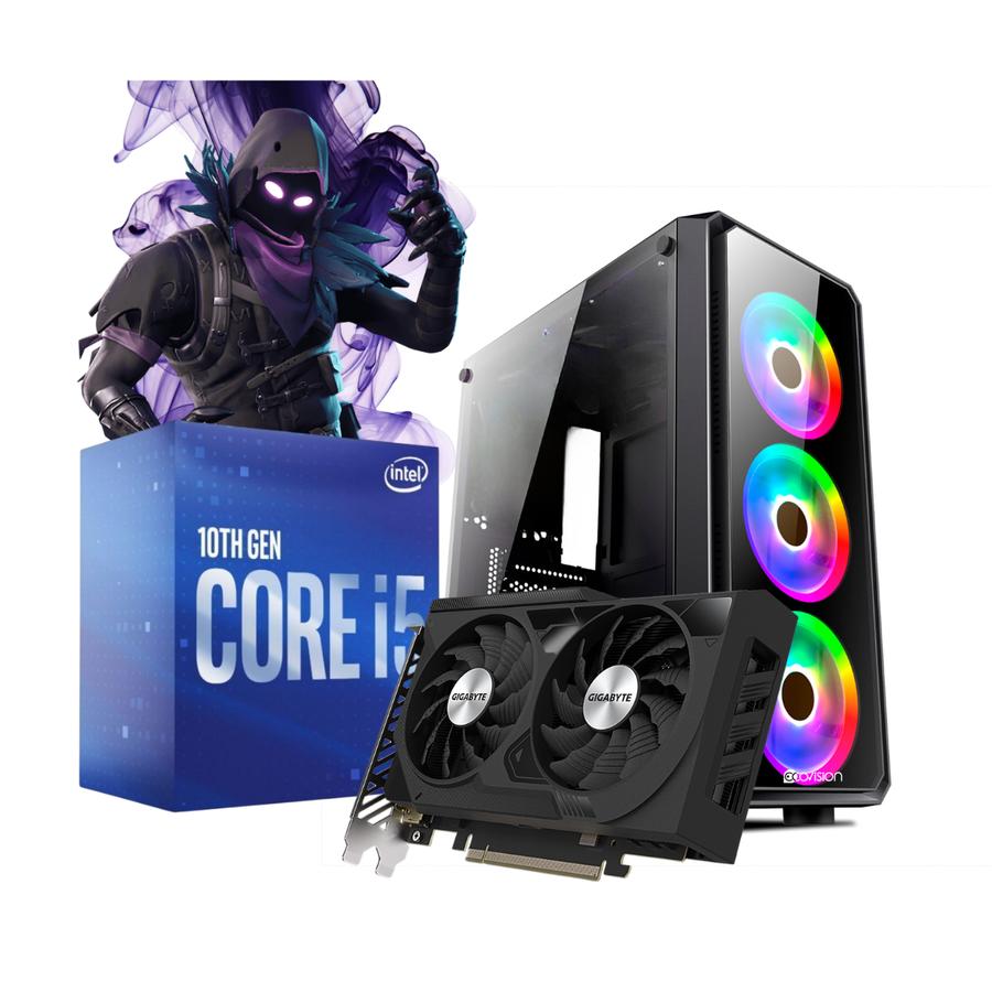 Pc Gamer Ecovision Intel I5-10400T + 32GB + 1TB + 5060Ti 8GB + WIFI