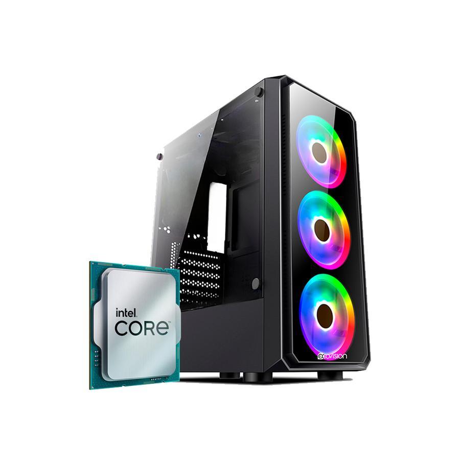 Pc Ecovision Gamer Intel i5-14400F + 32GB + 1TB + RX 9070XT