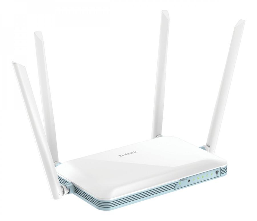 Router D-link 4g g403 lte wifi 4 n300 4 antenas Blanco