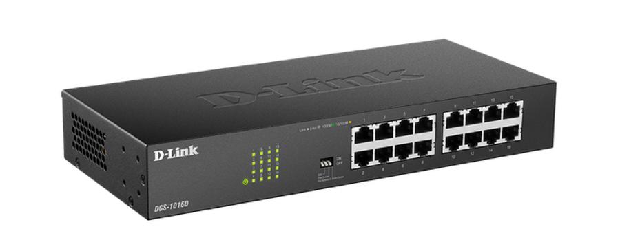 Switch DGS-1016D 16 puertos 10/100/1000Mbps