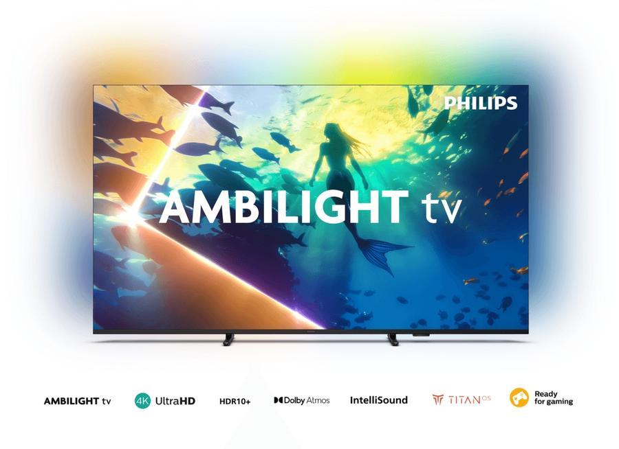 Tv Smart Led Philips 65" 4k 65PUD8100/77 Titan OS Ambilight