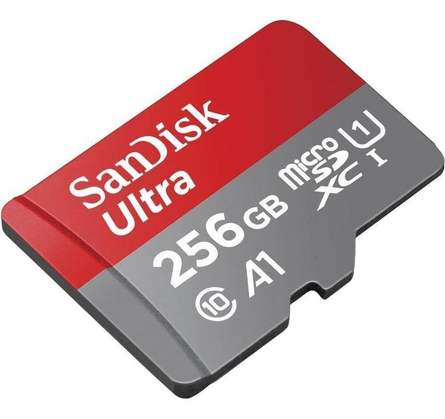 Memoria Micro Sd 256 Gb Sandisk Ultra Con Adaptador