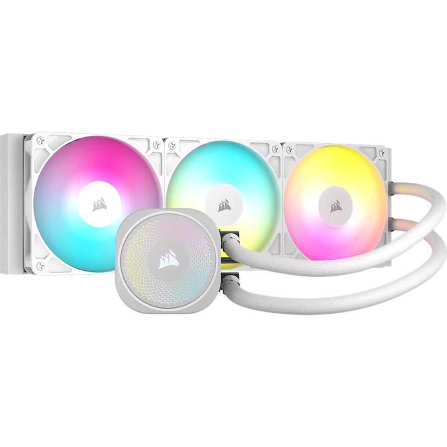 Water Cooler Corsair Nautilus 360 Rs Argb 360Mm White