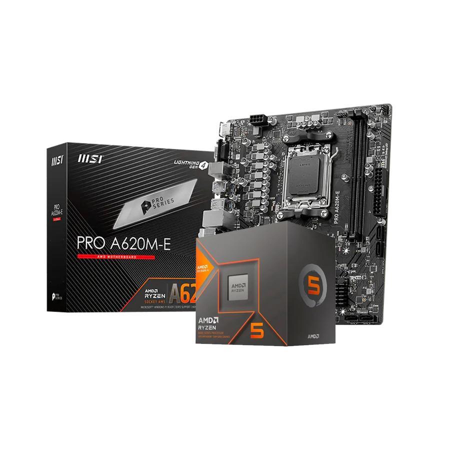 Combo Ecovision Amd Ryzen 5 8500G + Mother  + 8GB