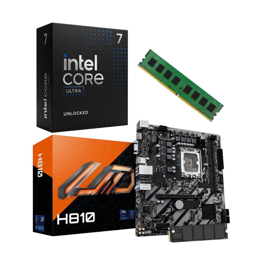 Combo Pc Ecovision Intel Ultra 7 265KF + 16GB + 1TB