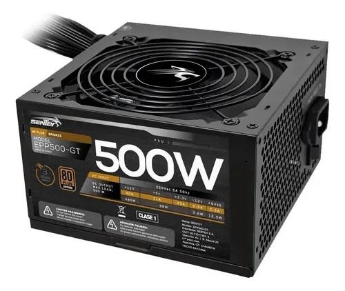 Fuente Sentey 500W EPP500-GT Modular 80+ Bronze