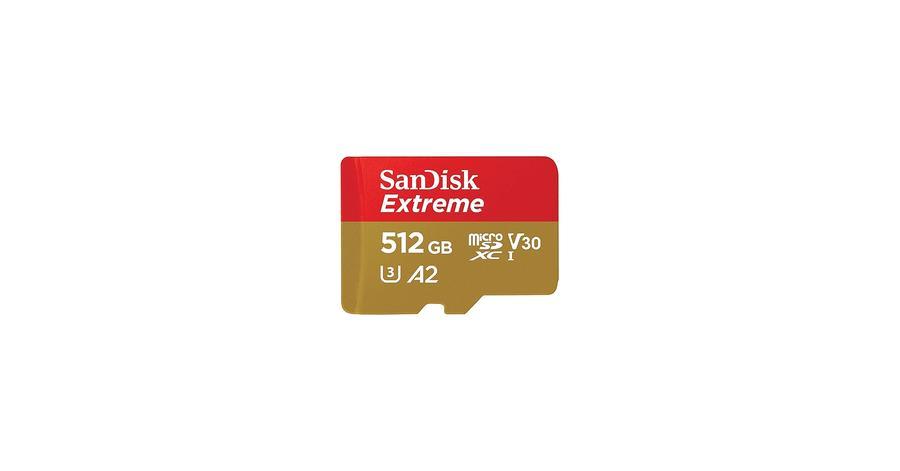 Memoria Micro Sd 512 Gb Sandisk Extreme Con Adaptador