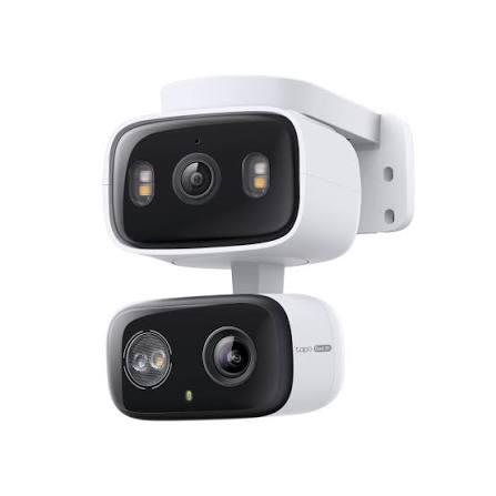Cámara de Vigilancia Tapo 360º con Doble Lente para Interior y Exterior C246D