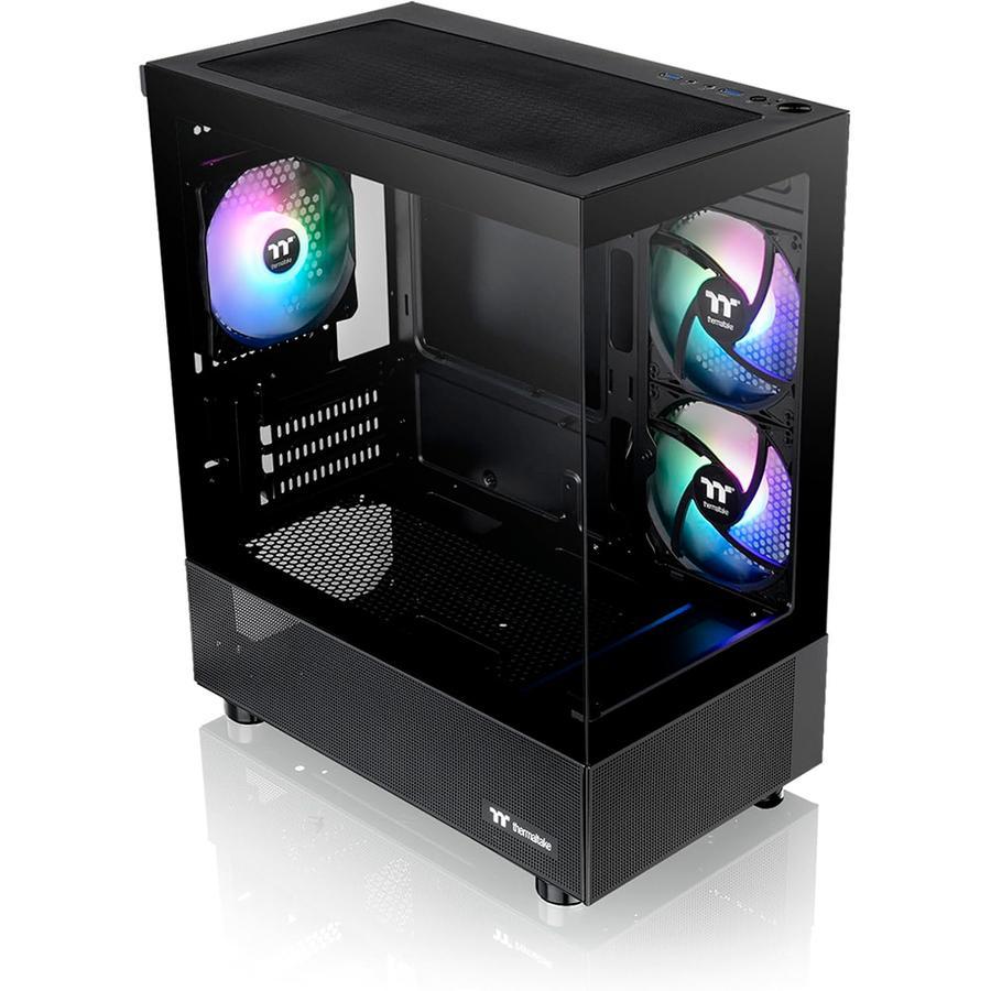 GABINETE THERMALTAKE VIEW 170 TG ARGB BLACK TEMPERED GLASS