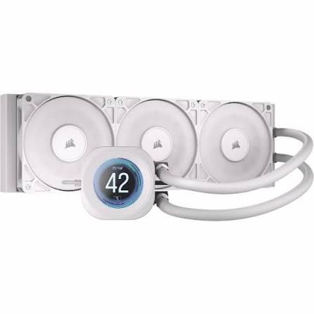 Water Cooler Corsair Nautilus 360 Rs Lcd Aio 360Mm White