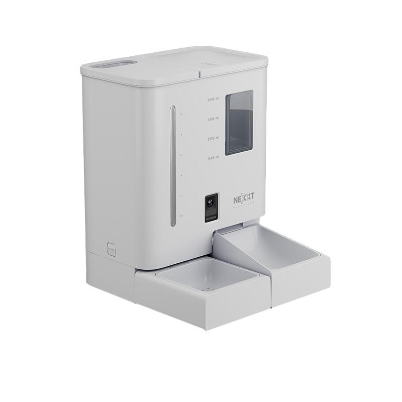 Dispenser Automatico Nexxt Home De Alimento Y Agua P/ Mascotas Camara 2K