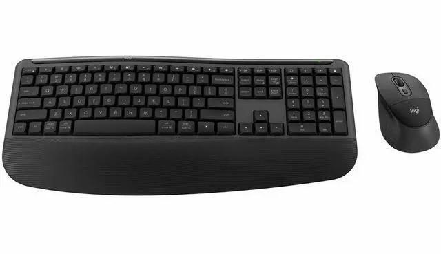 Combo Inalámbrico Teclado y Mouse Logitech Signature Comfort Plus MK880 Bluetooth – Grafito