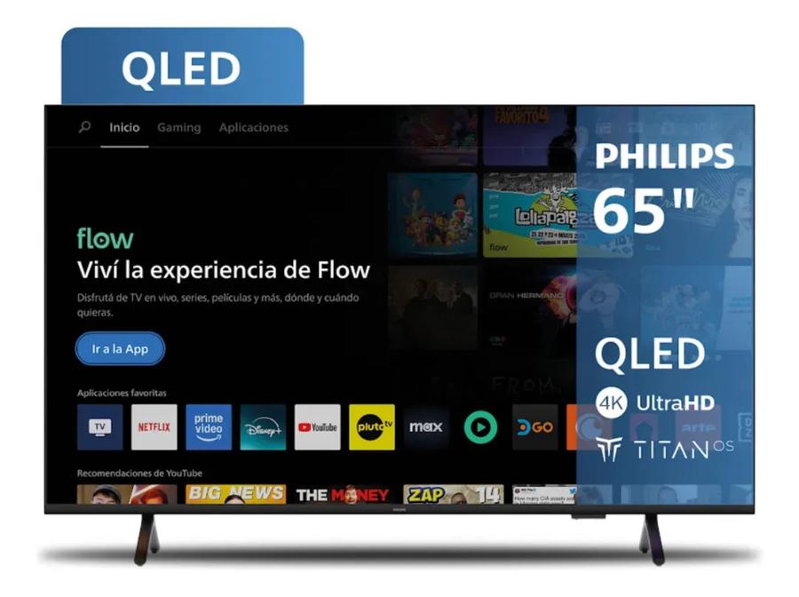 Smart TV PHILIPS 65" QLED 4K 65PQD7811/77 TITAN OS