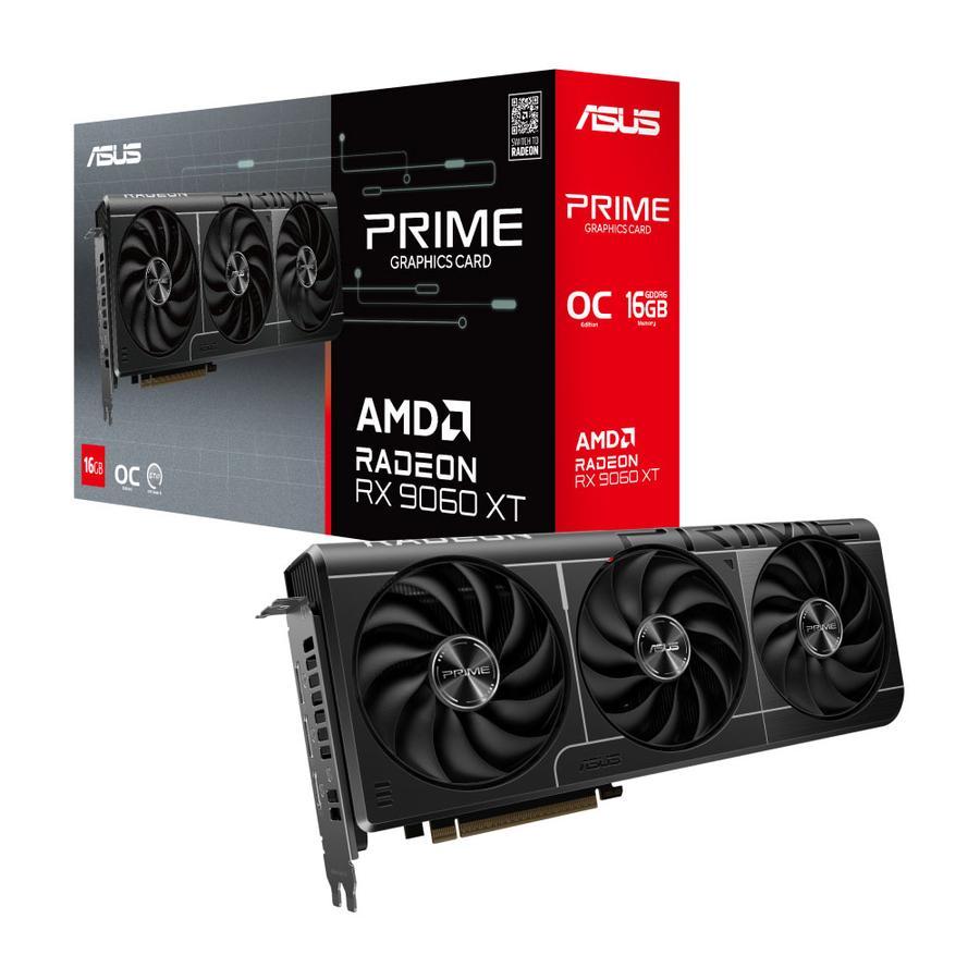 Placa De Video Asus Radeon Rx 9060 XT Prime 16G Gddr6