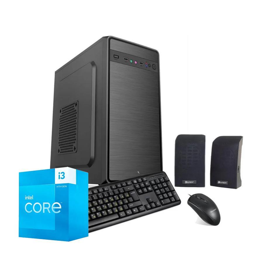 PC Ecovision Intel  I3 14100 DDR4  8GB SSD 240GB
