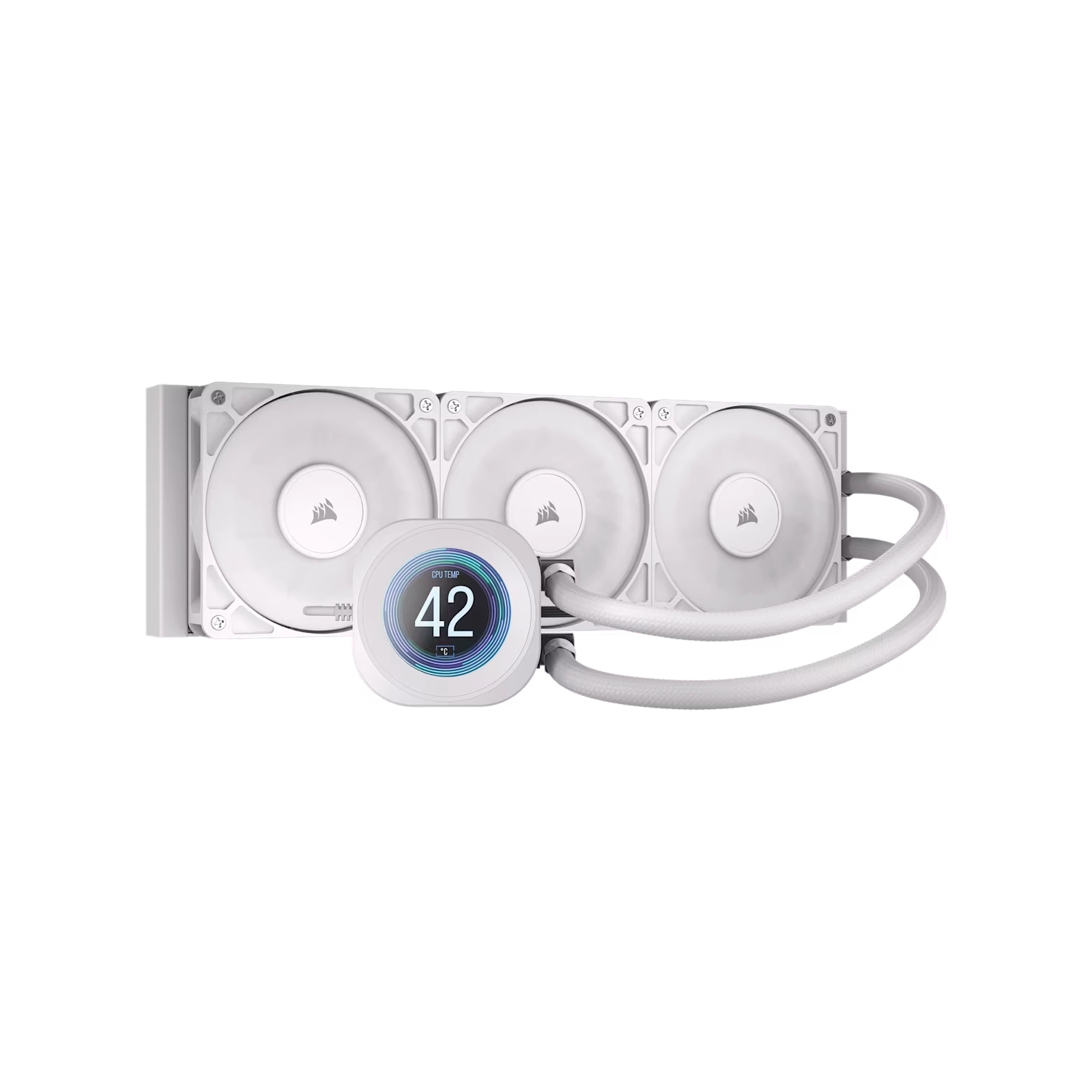 Liquid cooler CORSAIR NAUTILUS 360 RS LCD Blanco