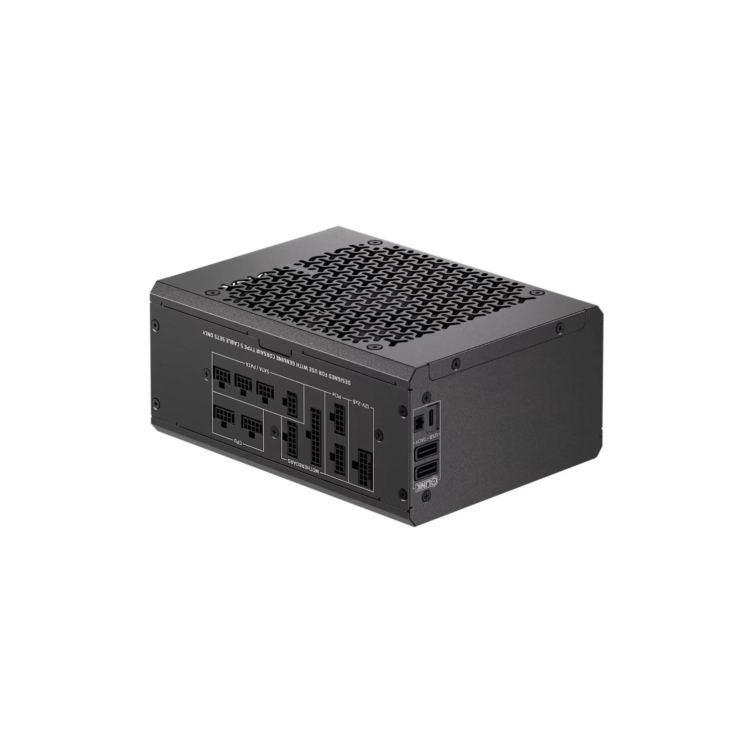 Fuente CORSAIR HX1200i SHIFT 1200w Platinum modular conexión lateral