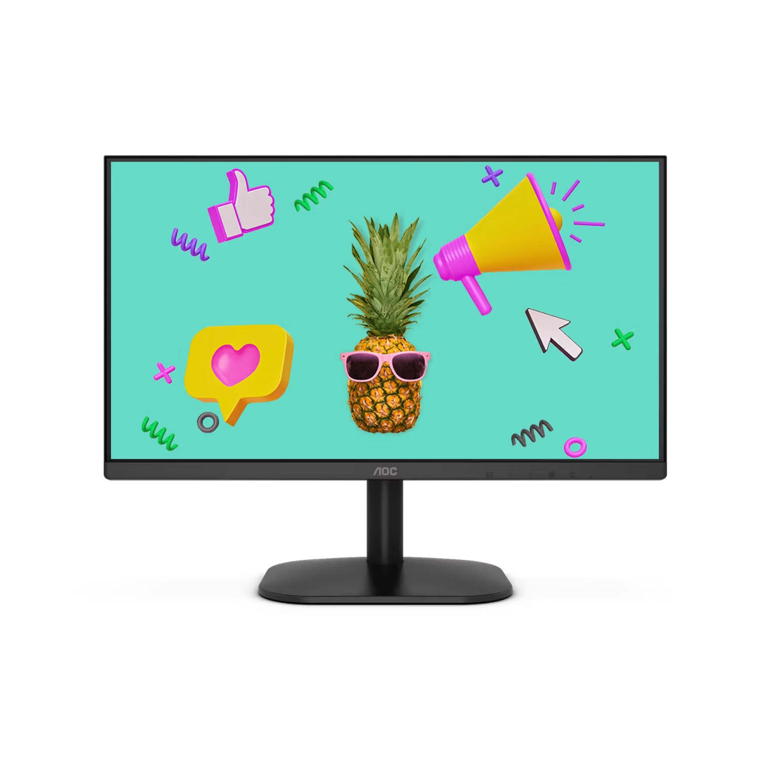 Monitor AOC 22B2HM2 21,5" VA FHD (1920 x 1080) 100Hz 4ms Ficha USA