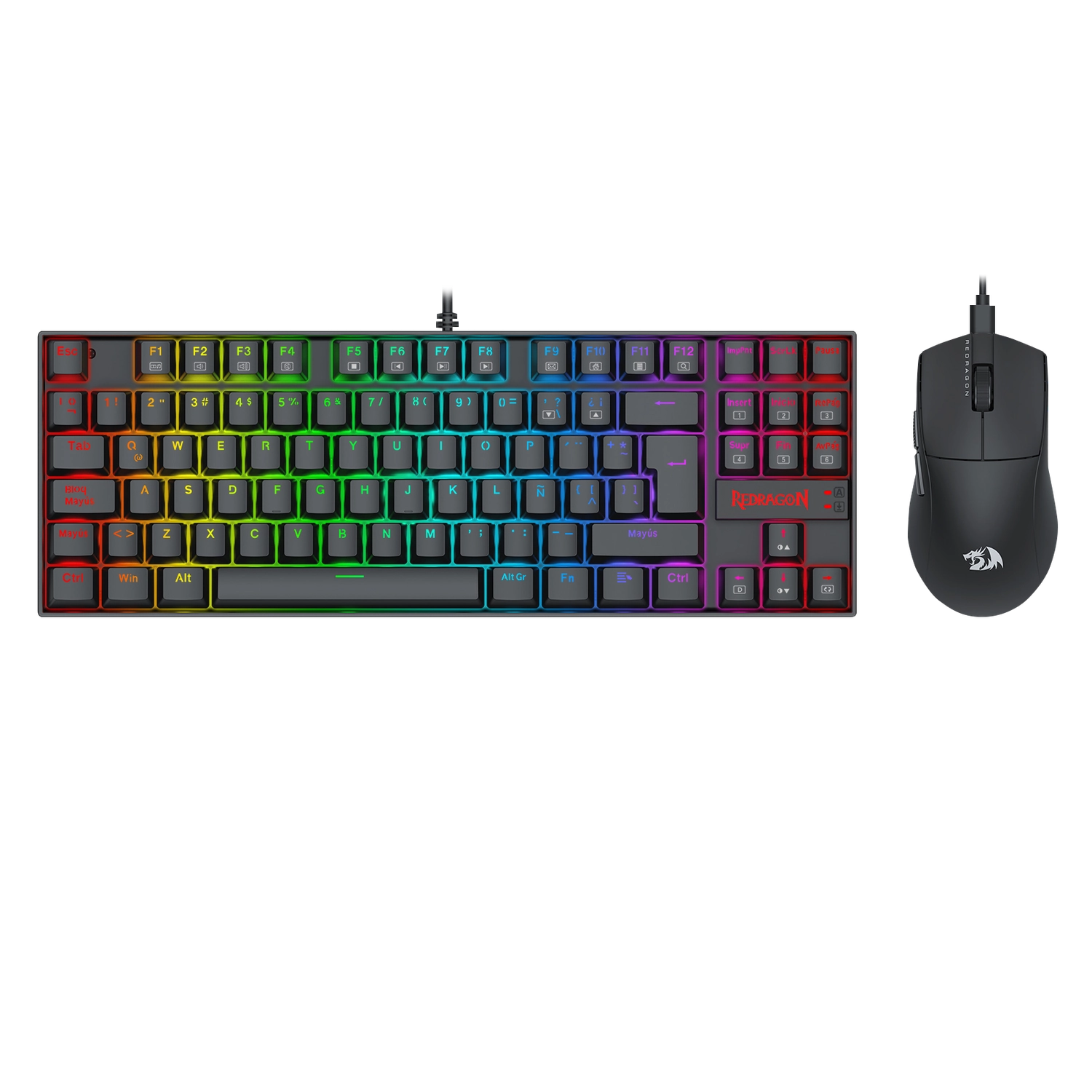 Combo Teclado y Mouse Redragon S145