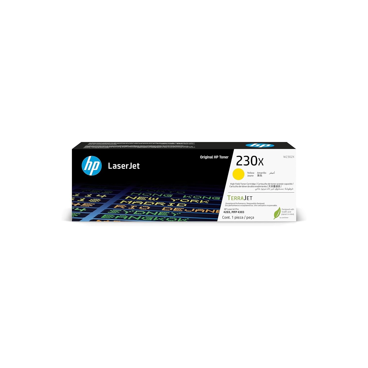 Toner HP  230X amarillo Alto Rendimiento