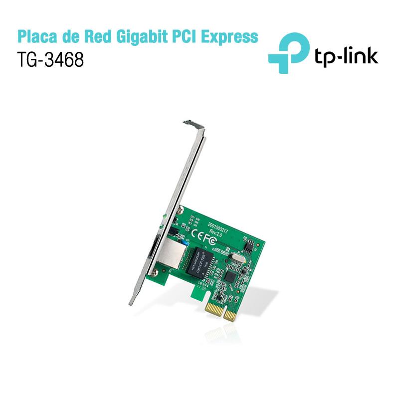 Placa de Red TG-3468 PCIe 10/100/1000Mbps c/Low profile bracket