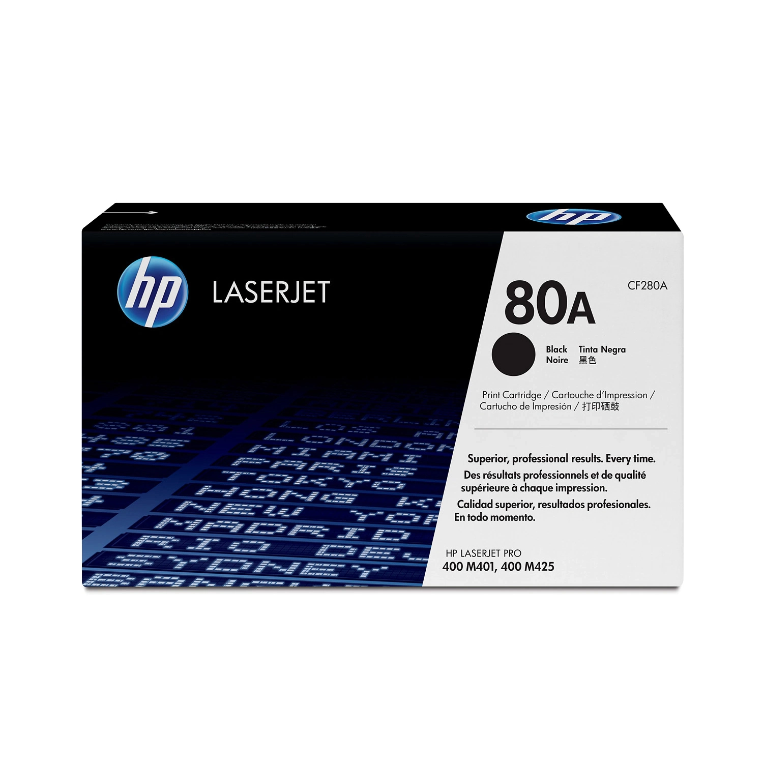 Tóner HP 80A Negro
