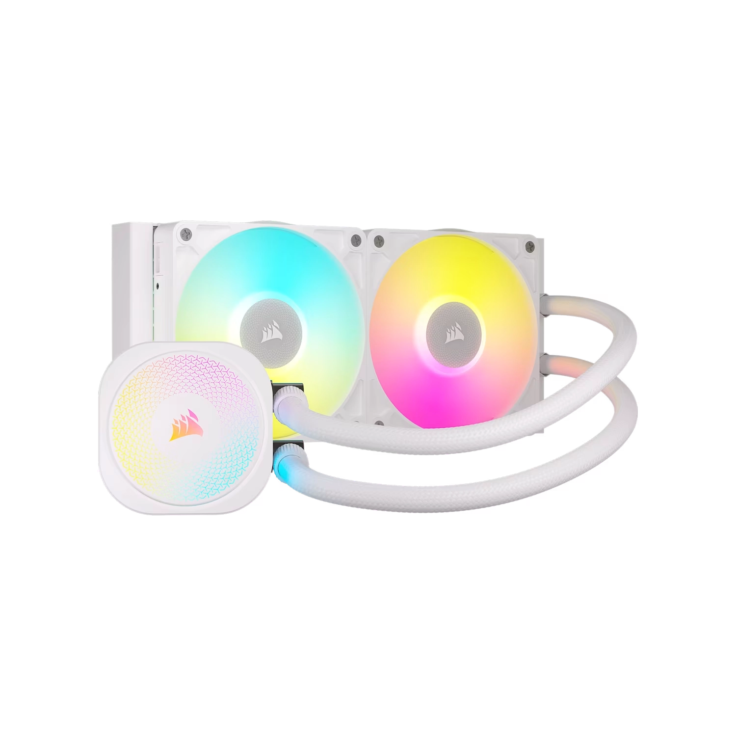 Liquid cooler CORSAIR iCUE LINK TITAN 240 RX RGB Blanco