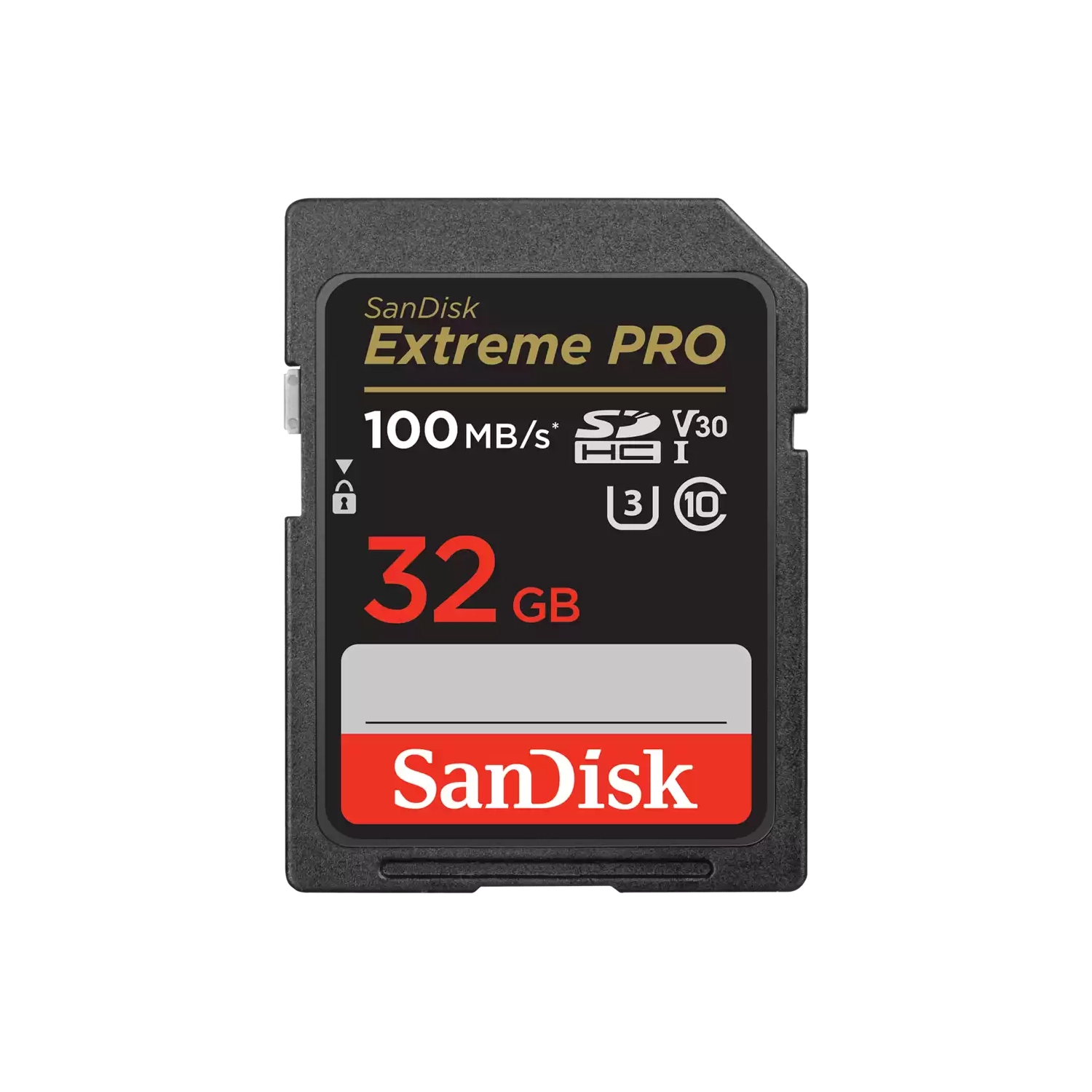 Tarjeta de Memoria Sandisk Extreme PRO SDHC 32Gb C10 U3 V30 100Mb