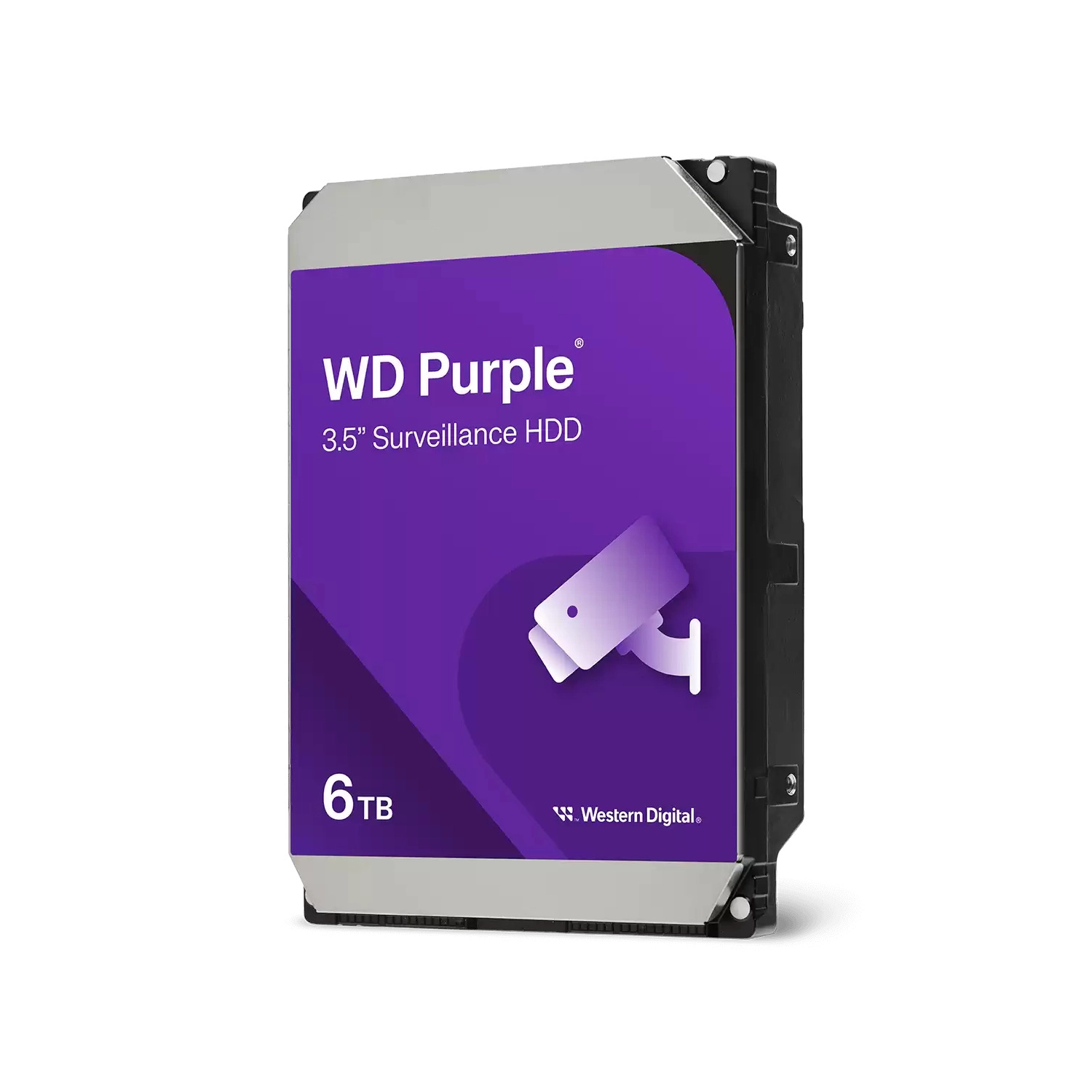 Disco Interno HDD WESTERN DIGITAL Purple 6TB 3.5" SATA 3.0 5400rpm