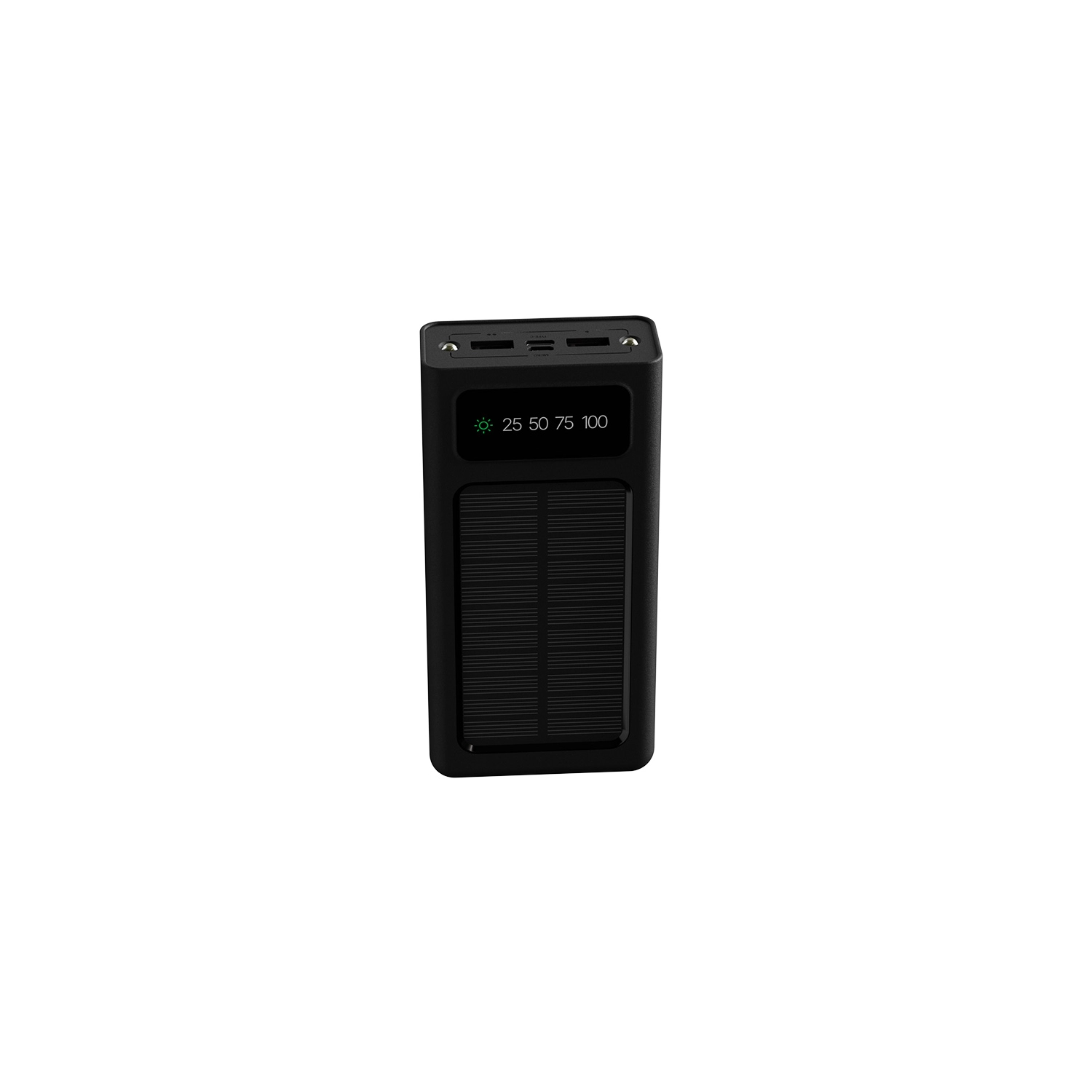 Power Xtech,20000 mAh,Panel solar, 6 salidas