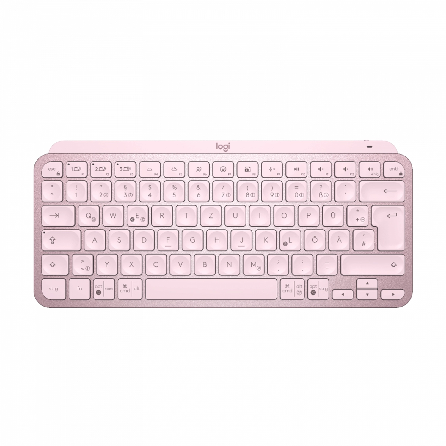 Teclado Inalámbrico Logitech MX Keys Mini Rosa
