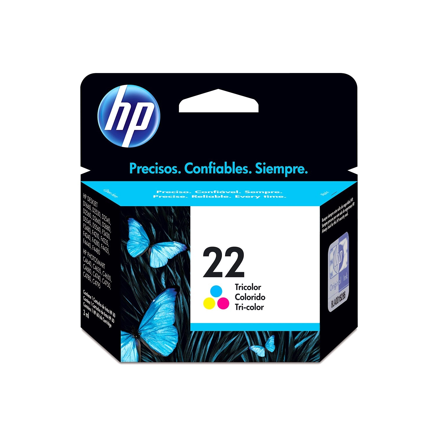 Cartucho de tinta HP 22 Color