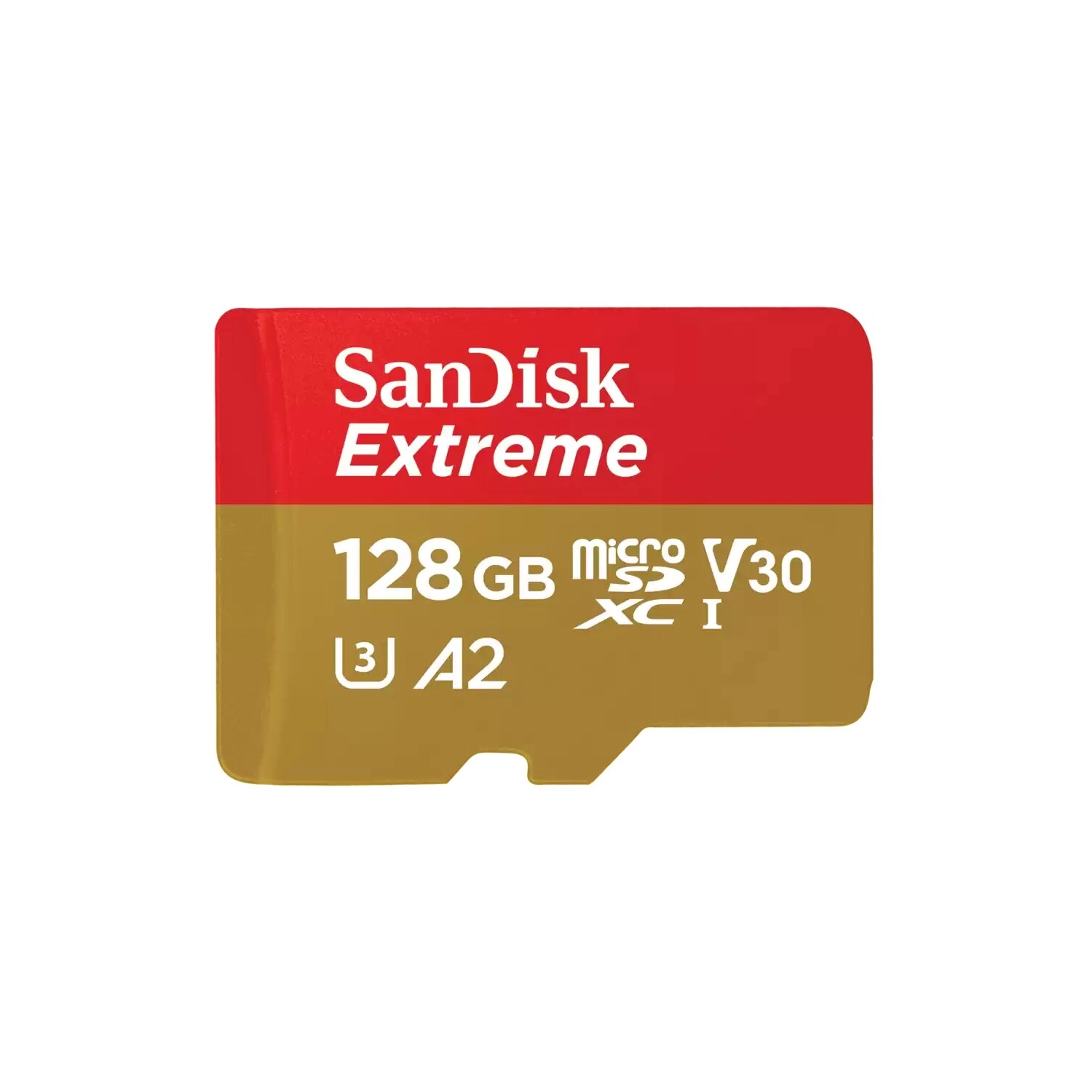 Tarjeta MicroSDXC SanDisk Extreme 128GB UHS-I U3 V30 A2 190MB/s