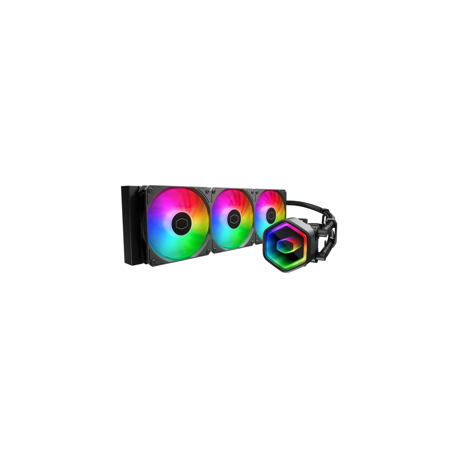 Water Cooler CM MasterLliquid 360 Core II ARGB PWM Black