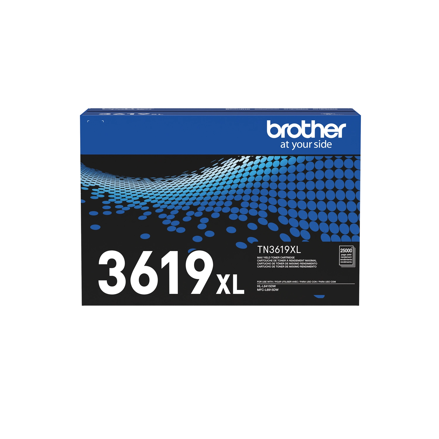 Tóner Brother TN3619XL Negro Alto Rendimiento