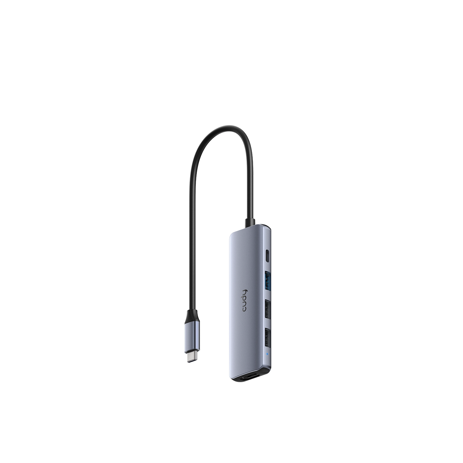 Hub Cudy / Domei 5 en 1 USB-C